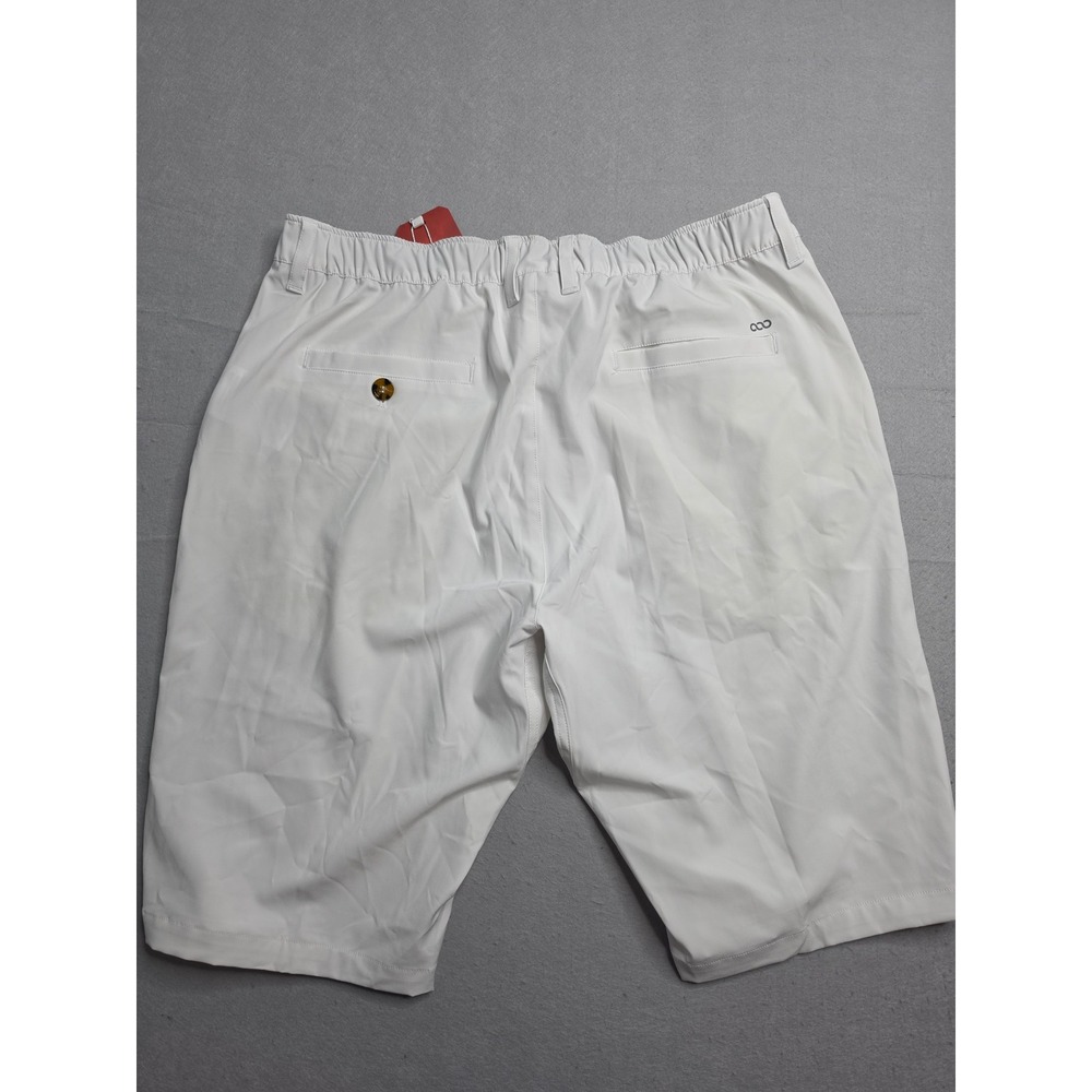 33,000ft Golf Shorts Men's 36 White 4-Way Stretch Quick-Dry Performance NWT - Picture 2 of 9